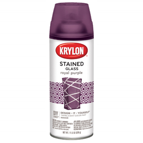 STAINED GLS ROYAL PURPLE