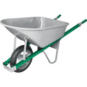 6cuft STEEL WHEELBARROW