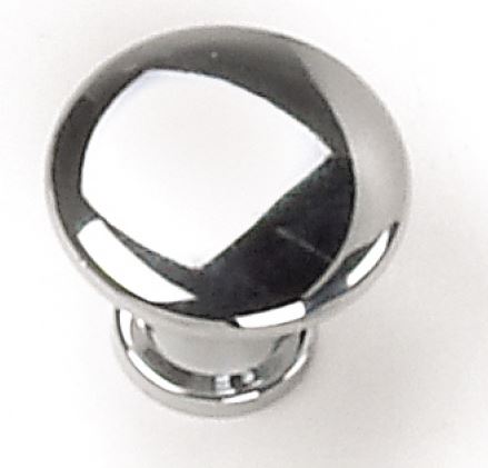 7/8" KNOB BUTTON POLISHED