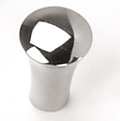 5/8" KNOB TAP CONE- POL CHR