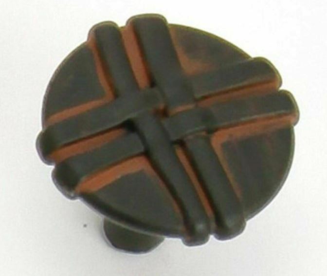 1 3/8 LINEAGE KNOB BLK TERA COT
