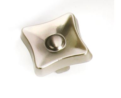 1 1/4" FLAIR KNOB-STN NKL