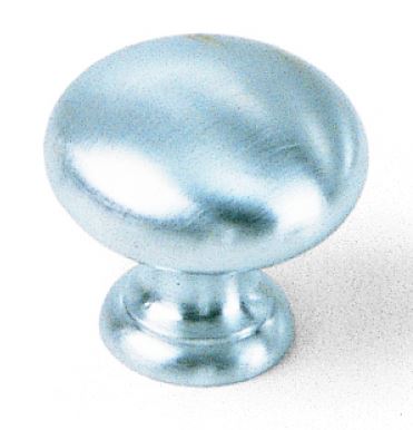 1 3/8" SOLID BRASS KNOB STN