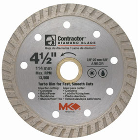 4-1/2" DIAMOND BLADE