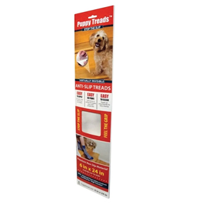 PUPPYTREADS CLEAR 6"x24, 4-PACK