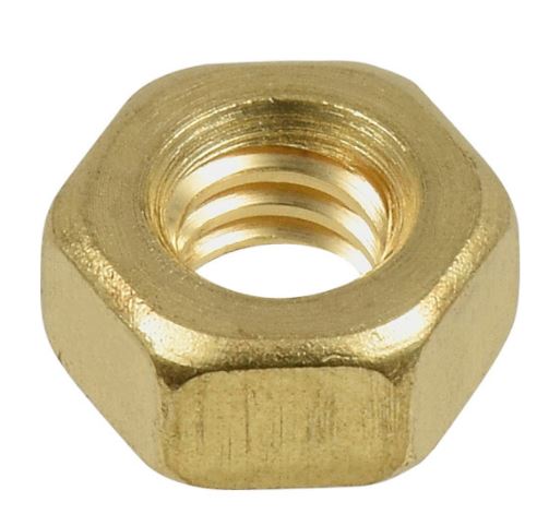 1/4-20 NUT, BRASS