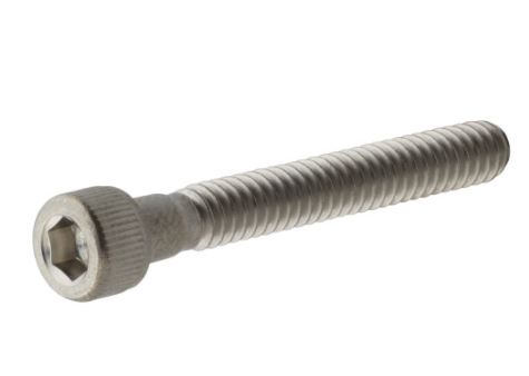 1/4-20x1-1/4" SS SCKT CAP SCR