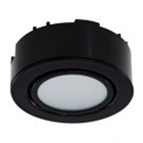 LED SINGLE PUCK, BLACK