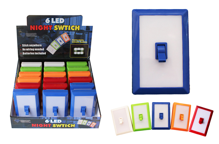 6 LED NIGHT LIGHT SWITCH