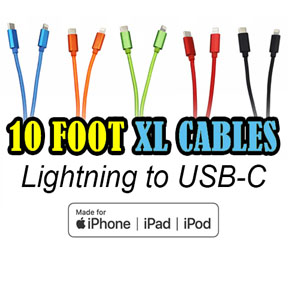 10' USB-C TO LIGHTING CABLE