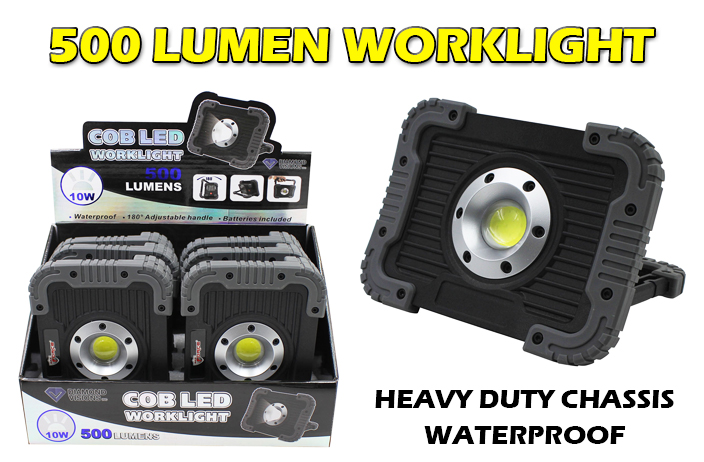 500 LUMEN HD COB LED WORKLIGHT