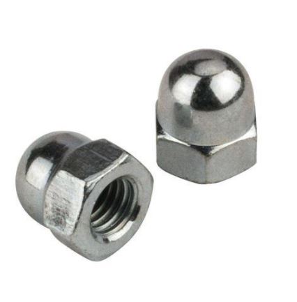 1/4"-20 NUTS,CAP SS