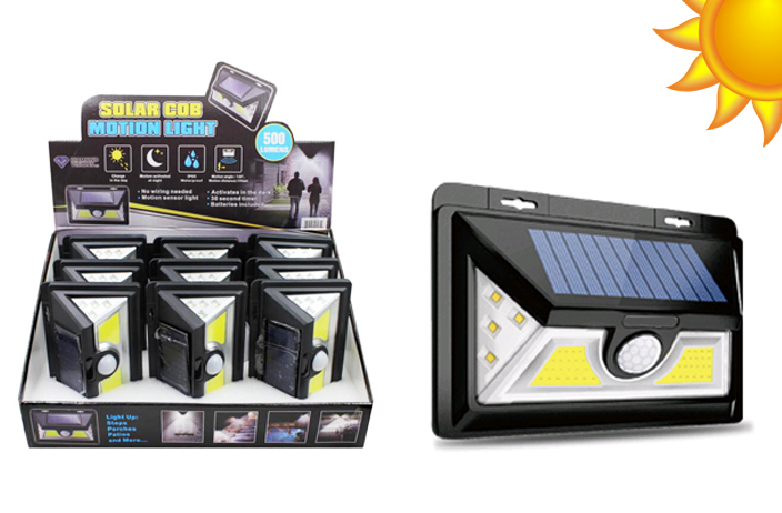 OUTDOOR SOLAR MOTION LIGHT