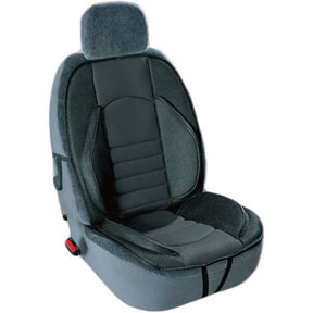 DELUXE LUMBAR SEAT CSHION BLACK