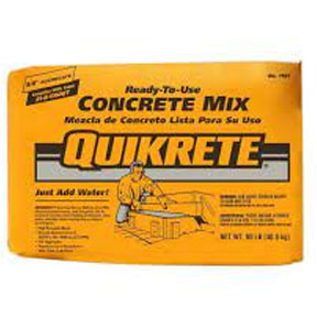 90LB QUIKRETE CONCRETE MIX