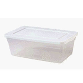 4 QT.STORAGE BOX-WHITE