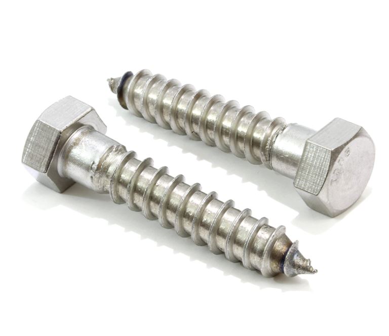 3/8"x3-1/2"SCREW,LAG SS