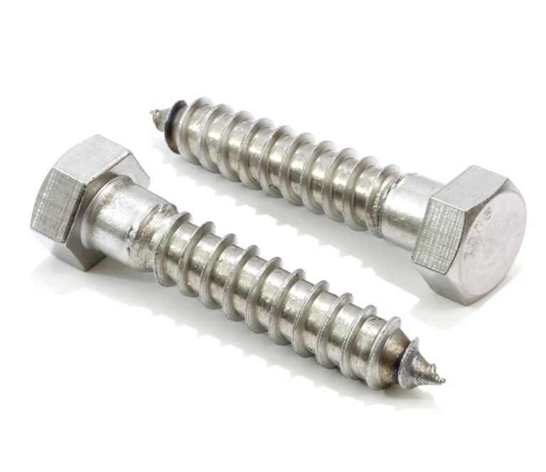 1/2x1-1/2" LAG, SCREW SS