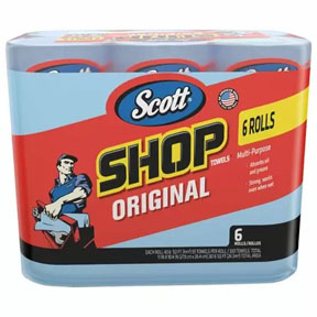 SCOTT SHOP TOWEL 6PK