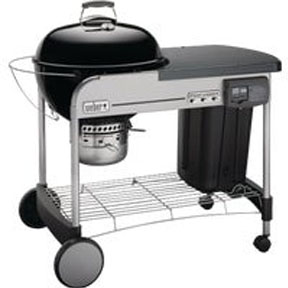 Weber Performer Deluxe 22 In. Black Charcoal Grill