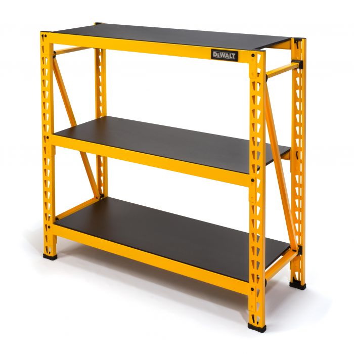 4.5K-LB 4' 3-SHELF IND. RACK-YLW