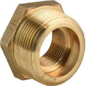 BRASS REDUCE BUSHING 2"x3/4"