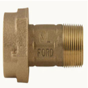 3/4x1-1/2 METER SWIVEL NUT COUPL
