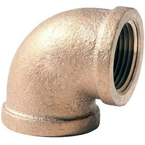 BRASS ELBOW 1-1/4"x90