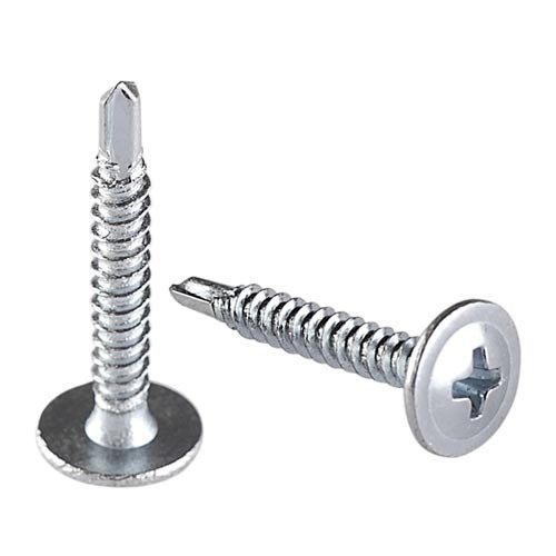 8x1" SLF-DRILL SCRWS, 100/BG