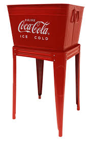 42QT COCA-COLA WASH TUB W RED