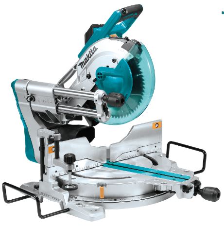 10"DUAL-BEVEL SLDE MTR SAW LASER