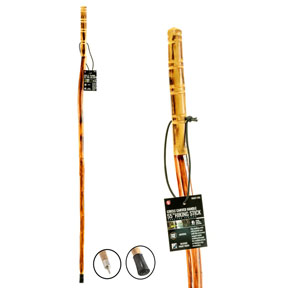 55" WOODEN&nbsp;&nbsp;WALKING STICK