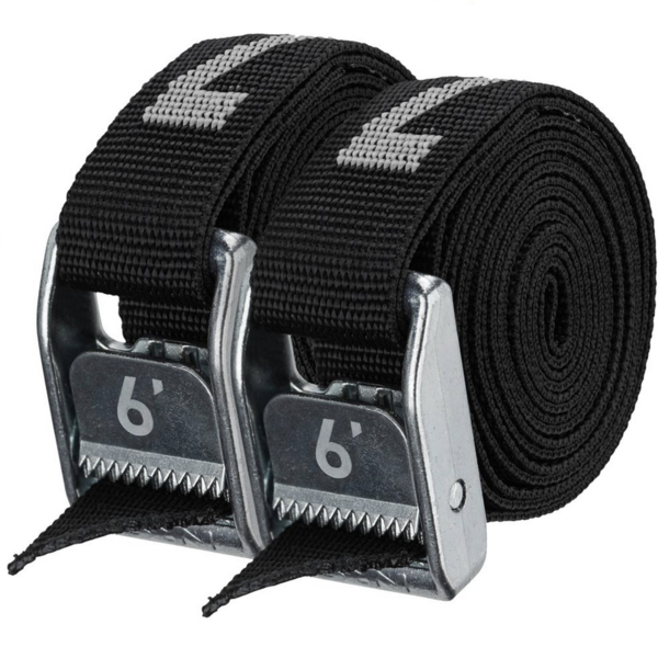 1" HD TIE-DOWN STRAP 9' ST.BLK