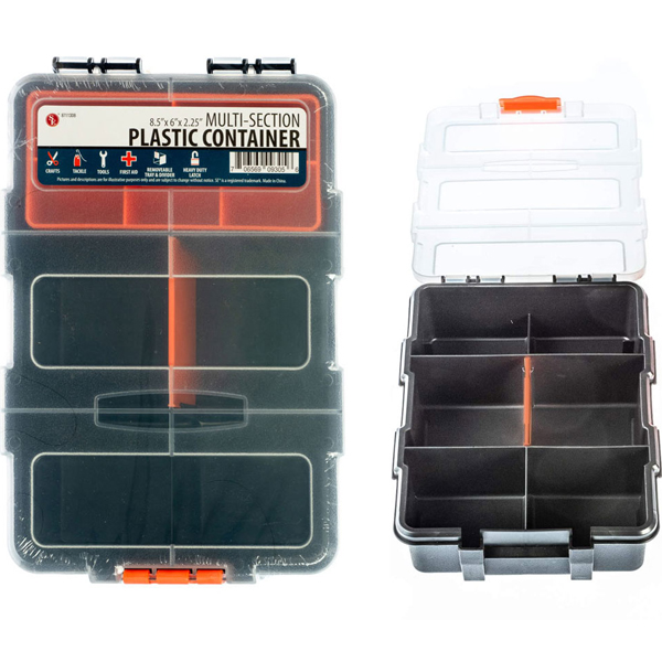 MULTI SECTION STRG BOX