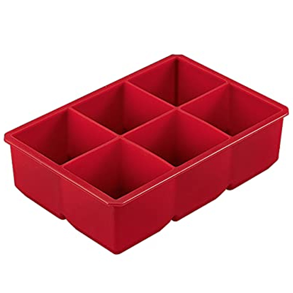 HD ICE CUBE MOLD 2PK BXD RED