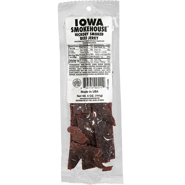 5oz BEEF JERKY HICKORY SMOKED