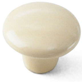 1-1/2" CERAMIC KNOB-BONE