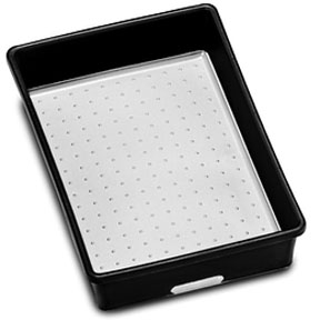 CLASSIC BIN 10x7 white/grey