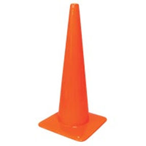 28" CONE TRAFFIC ORANGE