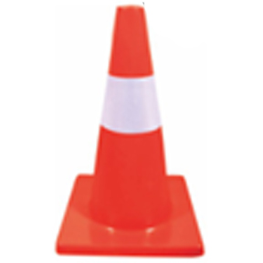 18" RFLCTV CONE TRFIC ORNGE