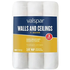 9"x3/8 ROLLR COVERS POLYSTR 3pk