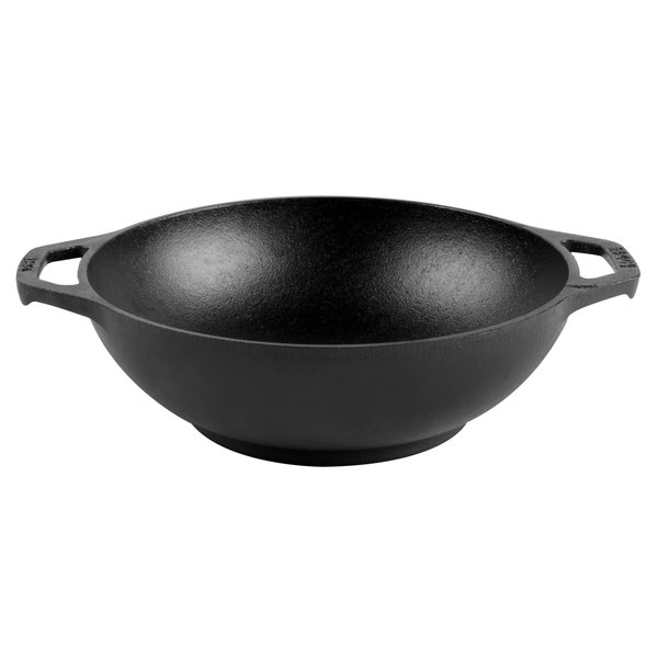 9" CAST IRON MINI WOK