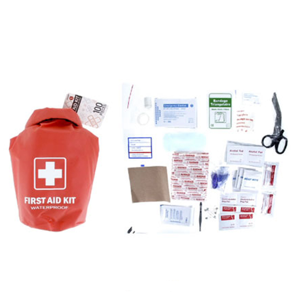 100pc FIRST AID KIT inWTRPRF BAG