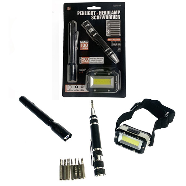 HEADLAMP,PENLIGHT,SCRWDRVR