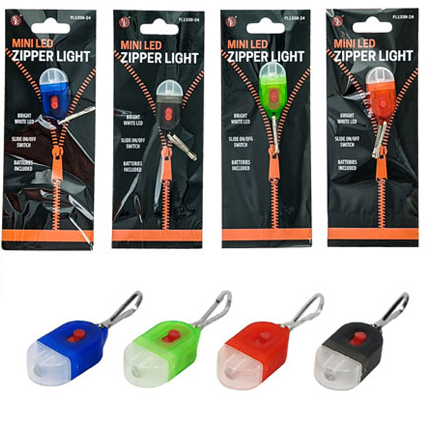 MINI ZIPPER w LED LITE