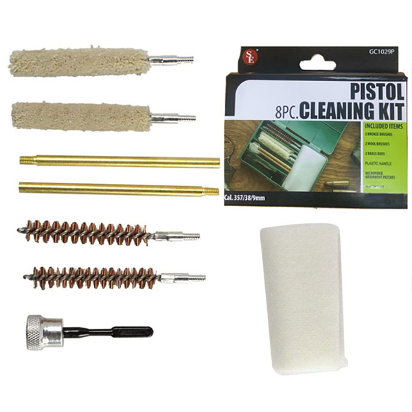 8pc PISTOL CLEANING KIT