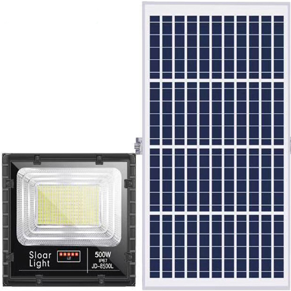 500W SOLAR FLOOD LIGHT&PANEL