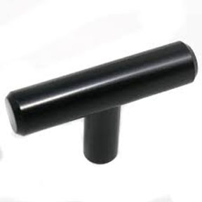 2" STEEL T-BAR PULL-BLACK