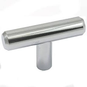 2" STEEL T-BAR PULL-CHROME