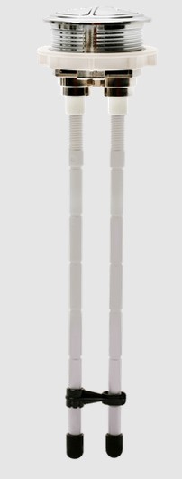 Replcmnt Dual Flush Button GLAZR